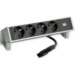 Bachmann DESK 2 4x Steckdose weiß902.224 (902.224)