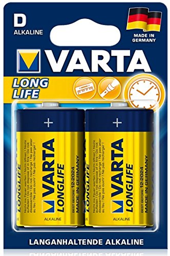Varta Longlife 04120 - Batterie 2 x D Alkalisch (04120110412)