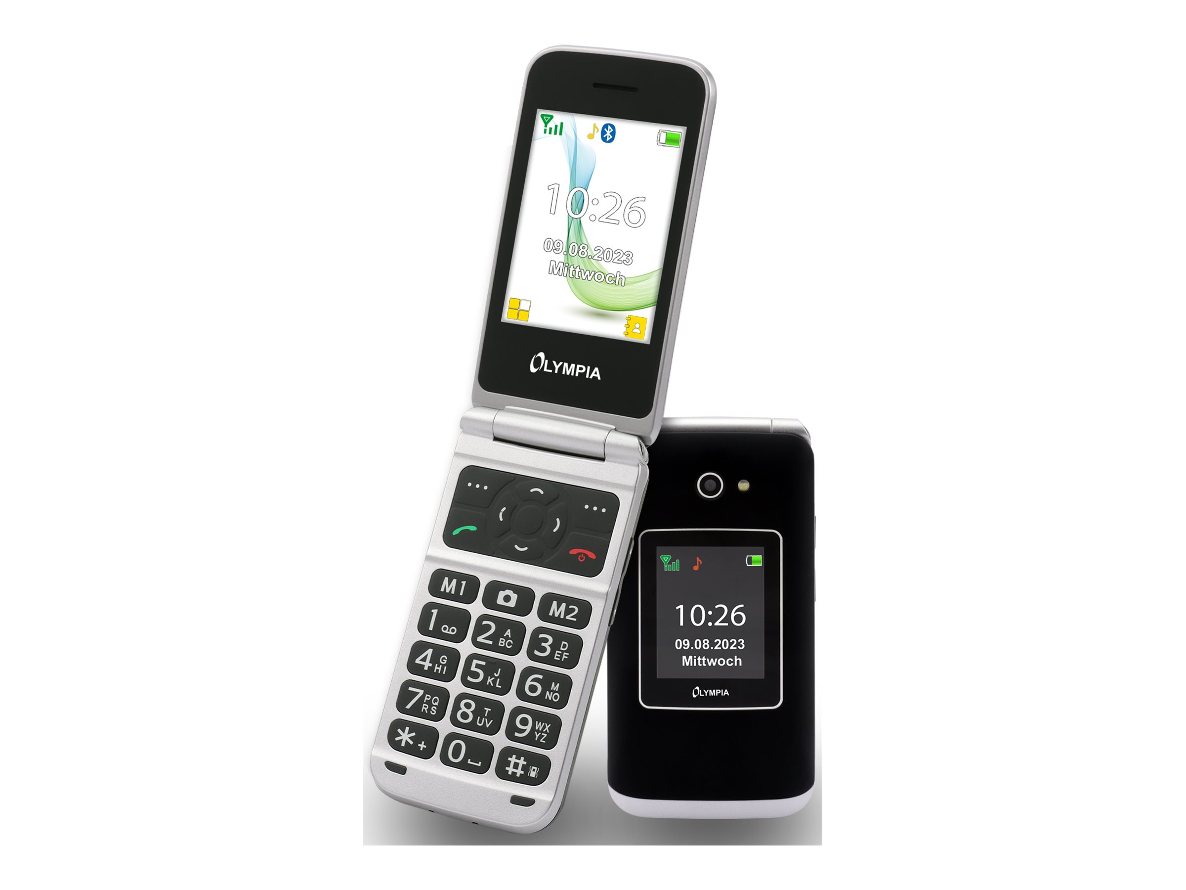 Olympia Vitus 4G Klapphandy 2,8" Schwarz