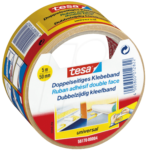 56170 - Doppelseitiges Klebeband 5 m x 50 mm (56170-00004-01)