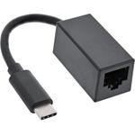 InLine® USB 3.0 Netzwerkadapter Kabel, Gigabit Netzwerk, USB Typ-C (33380G)