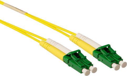 ACT 1 meter LSZH Singlemode 9/125 OS2 fiber patch cable duplex with LC/APC8 connectors. (RL2601)