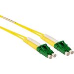 ACT 1 meter LSZH Singlemode 9/125 OS2 fiber patch cable duplex with LC/APC8 connectors. (RL2601)