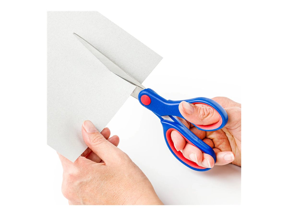 STAEDTLER Noris 965 210 mm Schere Für Rechtshänder Blau, Rot, Silber