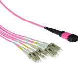 ADVANCED CABLE TECHNOLOGY 2 meter Multimode 50/125 OM4 fanout patchcable