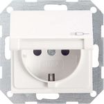 GIRA Einsatz Schutzkontakt-Steckdose System 55, Standard 55, E2, Event, Event Klar, Event Opak, Esprit, ClassiX Sauber- (045403)