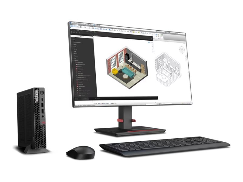 Lenovo ThinkStation P3 Tiny Intel Core i5-14600 32 GB RAM 1 TB SSD Schwarz