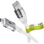 Goobay 74176 Netzwerkadapter Kabel USB 3.1 Typ C Gigabit Ethernet 2 m (74176)