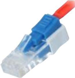 RJ45 Schloss zum Blockieren und Verschließen freier RJ45-Buchsen, 10 Stück Ideal um unbefugten Netzwerkzugriff zu verhindern (848943)