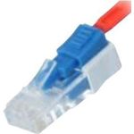 RJ45 Schloss zum Blockieren und Verschließen freier RJ45-Buchsen, 10 Stück Ideal um unbefugten Netzwerkzugriff zu verhindern (848943)