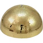EUROLITE Spiegel-Halbkugel 50cm gold motorisiert (50102132)