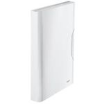 LEITZ Projektmappe Style, A4, PP, 6 Fächer, arktik-weiß 5 Fächer mit Beschriftungstaben inkl. Beschriftungsschild- - 1 Stück (3957-00-04)