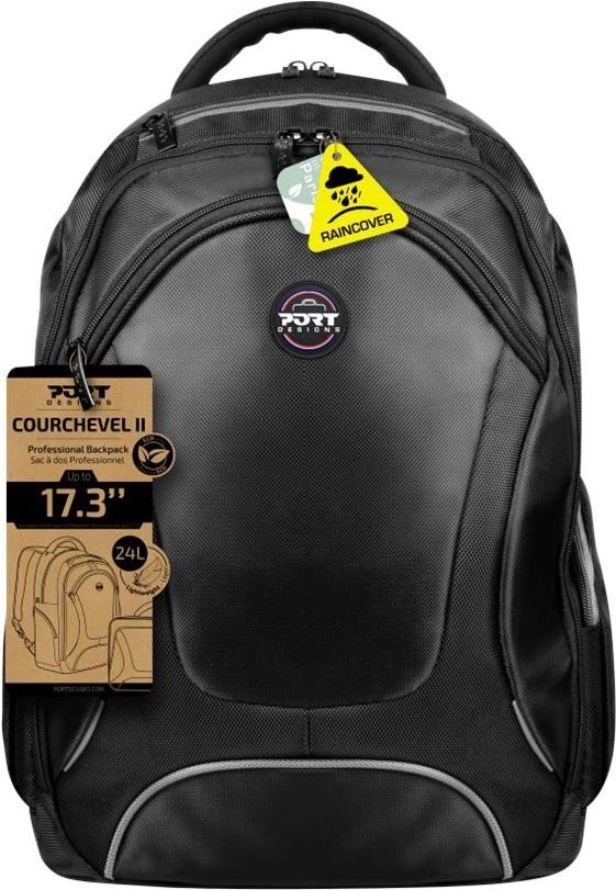 PORT Designs COURCHEVEL II Notebook-Rucksack 17,3" Schwarz