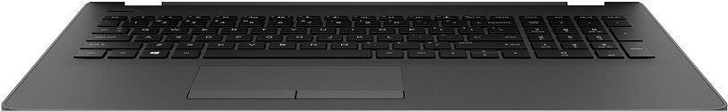 HP 929906-041 Notebook-Ersatzteil Gehäuse-Unterteil+Tastatur (929906-041)