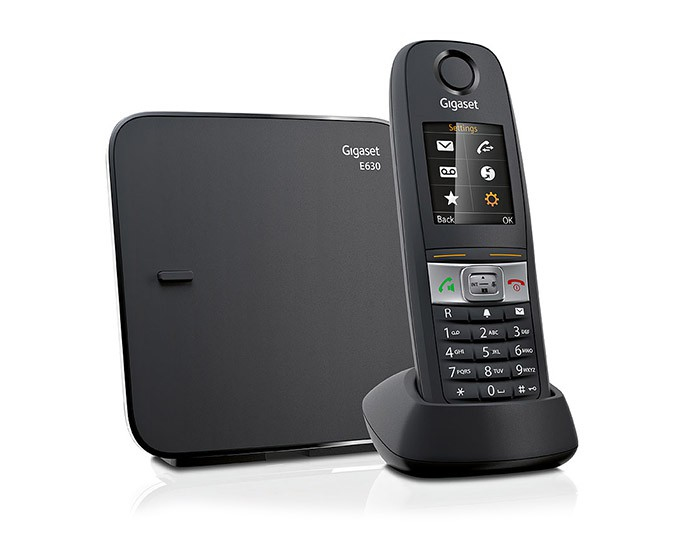 Gigaset E630 Schnurlostelefon DECT/GAP Schwarz