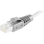 Knickschutztülle für RJ45 Stecker, 10 Stück, grau Zum Positionieren des Knickschutzes nach dem Crimpen (253011)