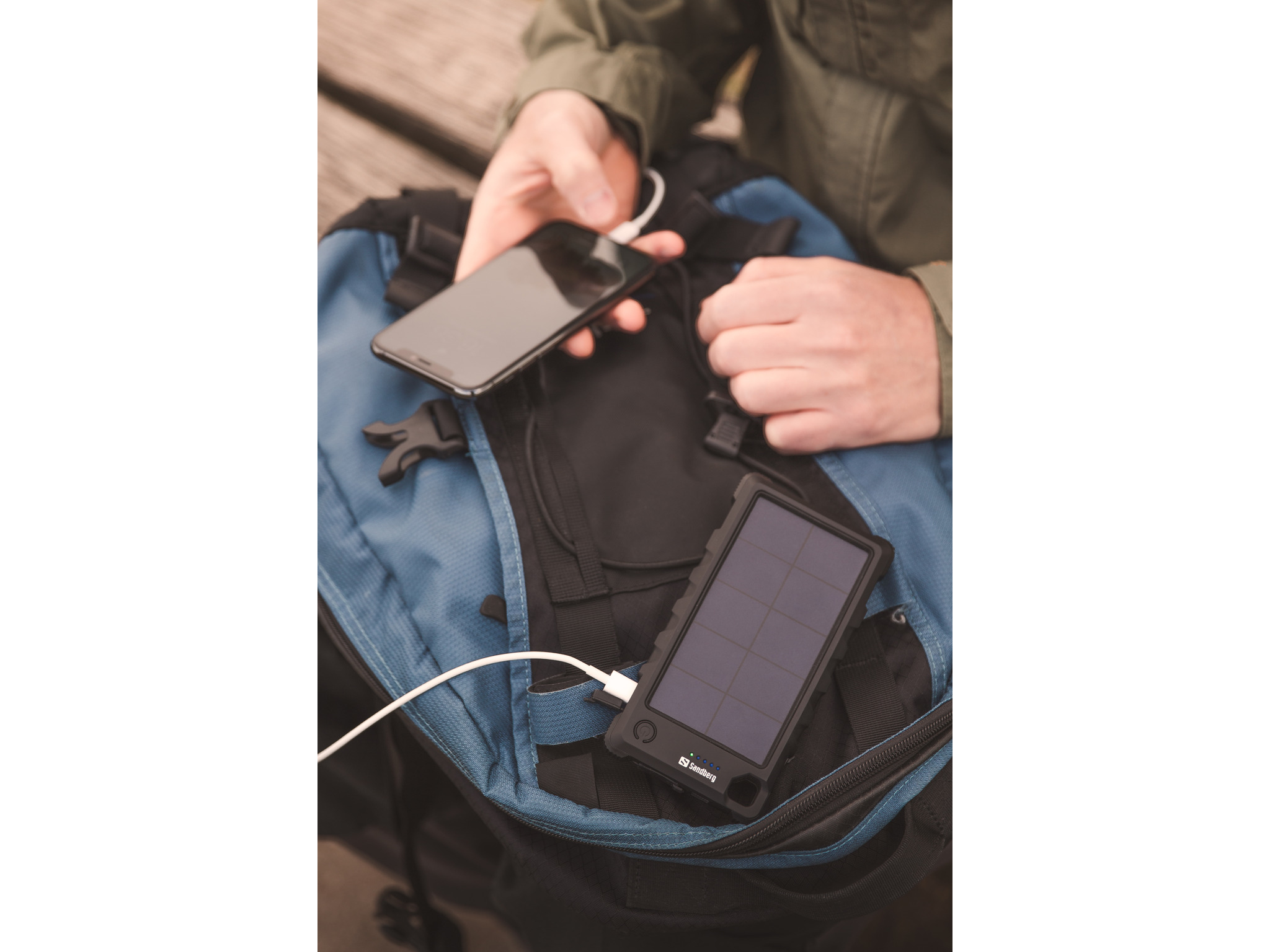 Sandberg Outdoor Solar Powerbank 10000 Schwarz