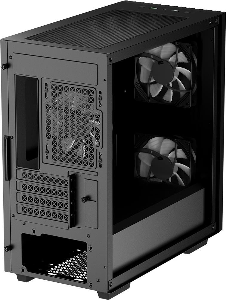 DeepCool MATREXX 40 3FS Micro Tower Gehäuse micro ATX/Mini-ITX Schwarz