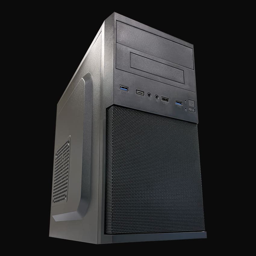 LC-Power 2004MB-V3 Micro-Tower Gehäuse Micro-ATX/Mini-ITX Schwarz