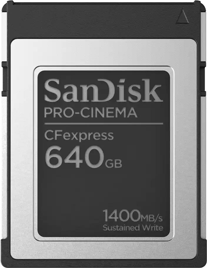 SanDisk PRO-CINEMA CFexpress (SDCFEC-640G-GN4NN)
