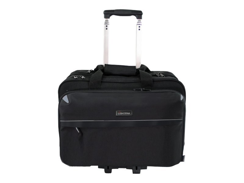 LIGHTPAK Business Notebook-Trolley XRAY 15" Polyester Schwarz
