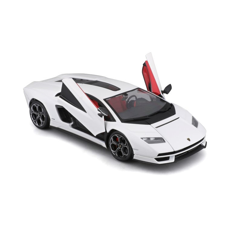 Bburago Lamborghini Countach LPI 800-4 Modellauto 1:24 Weiß
