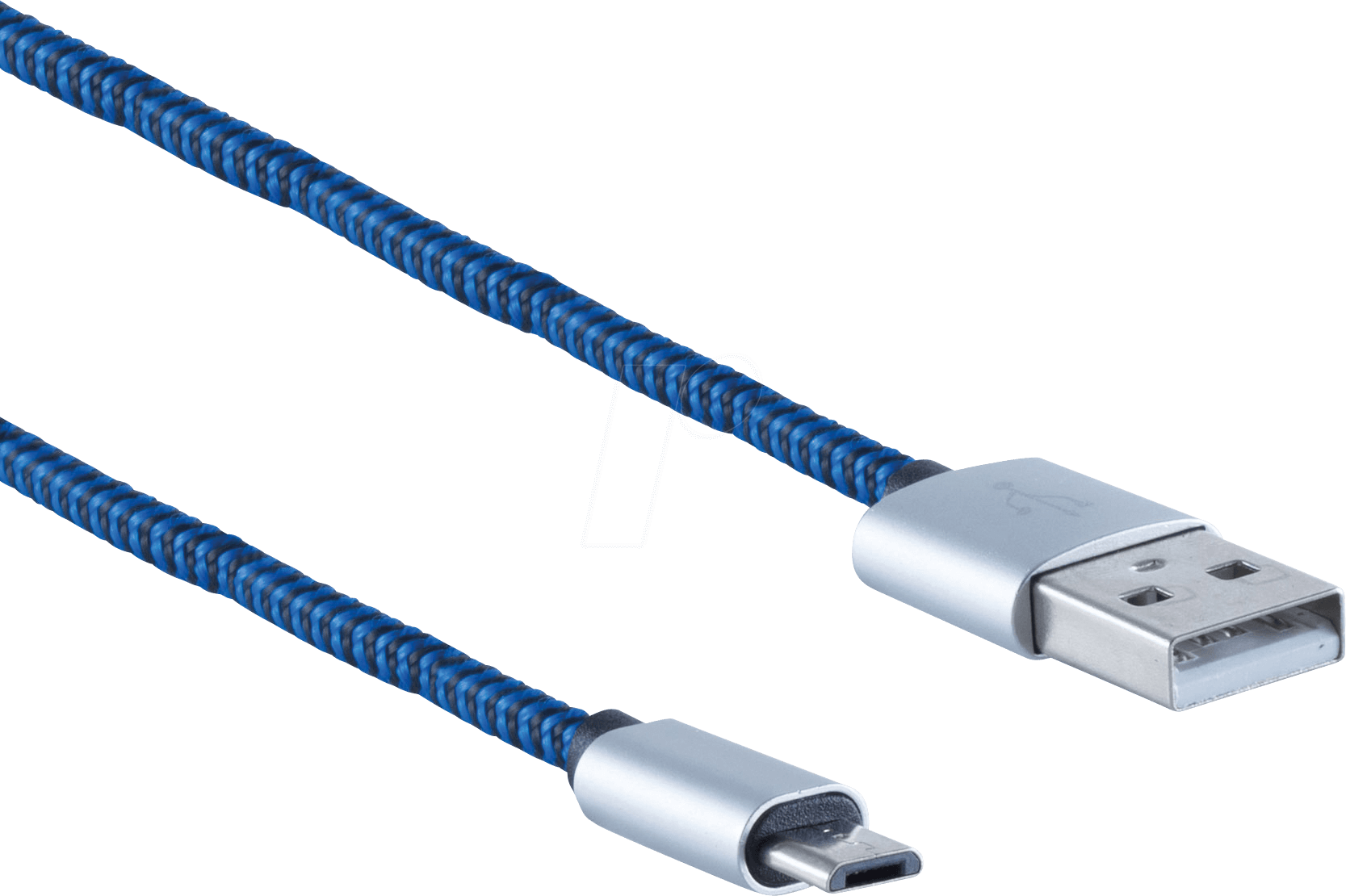 shiverpeaks BS14-50020 USB Kabel 0,9 m USB 2.0 USB A Micro-USB B Blau (BS14-50020)