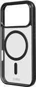 SBS Cover Apple iPhone 17 Pro Transparent Schwarz MagSafe kompatibel (TEMAGCOLIP1763PK)