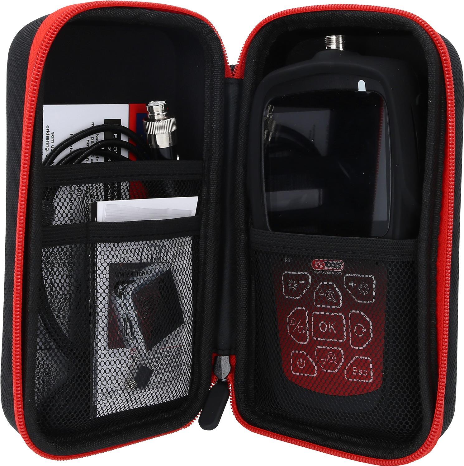 KS TOOLS Werkzeuge-Maschinen GmbH HD-Videoskop-Satz mit Ø 4,5 mm 0° und 90° HD Frontkamera-Sonde, umschaltbar, 7-tlg (550.7530)