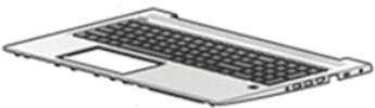 HP L45090-031 Notebook-Ersatzteil Gehäuse-Unterteil+Tastatur (L45090-031)