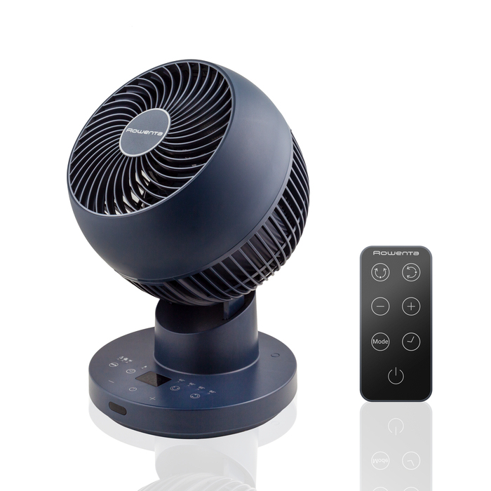 Rowenta QV2540 Turbo Twist Compact Standventilator 22 W Blau