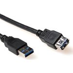 Advanced Cable Technology USB 3.0 m/f 1.5m 1.5m USB A USB A Männlich Weiblich Schwarz USB Kabel (SB3042)