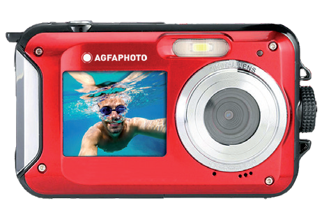 AgfaPhoto Realishot WP8000 Actionsport-Kamera 24 MP 2K Ultra HD CMOS 25,4 / 3,06 mm (1 / 3.06" ) 130 g (WP8000RD)