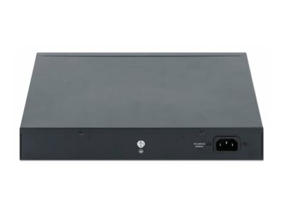 Intellinet 562003 10-Port L2+ Managed PoE++ Switch 8x Gigabit 2x SFP Schwarz