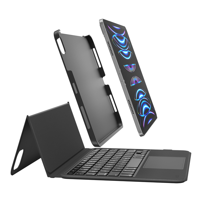 Belkin Everyday Tastatur und Foliohülle für Apple iPad Air 10,9" / iPad Pro 11" Bluetooth Touchpad Schwarz