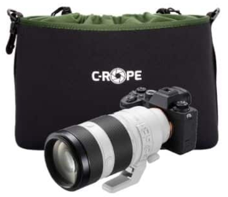 C-ROPE Kamerabeutel V2 XL 32 x 20 x 12 cm Schwarz