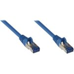 RNS® Patchkabel mit Rastnasenschutz, Cat. 6A, S/FTP, PiMF, halogenfrei, 500MHz, blau, 5m, Good Connections (8060-H050B)