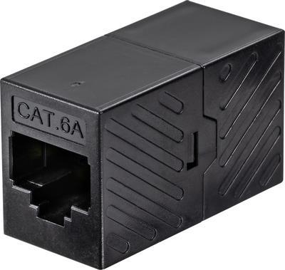 Renkforce RF-4531570 Kabelschnittstellen-/Gender-Adapter RJ45 Schwarz (RF-4531570)