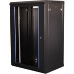 Wirewin 19\" Wandschrank, einteilig, Pro 3nd Generation, 600x450mm, schwarz Schränke (WCAB PS3 600X450X12U B)