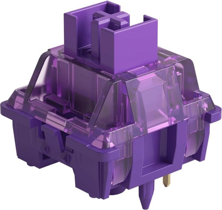 AKKO V3 Pro Lavender Purple Switch, mechanisch, 5-Pin, taktil, MX-Stem, 40g - 45 Stück (6925758625654)