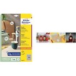 240 AVERY Zweckform Etiketten L3415-10 weiß 40,0 x 40,0 mm (L3415-10)