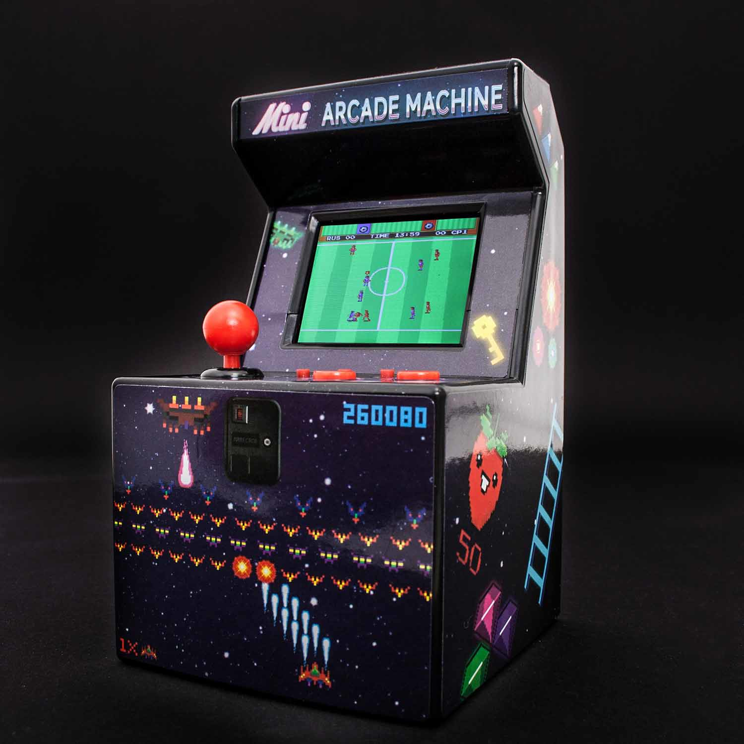Thumbs Up ORB Mini Arcade Machine 2,5" LCD 300 Spiele Schwarz