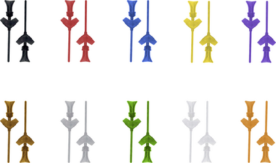 VOLTCRAFT DOV-PP20 Prüfspitzen-Set Steckanschluss 0.64 mm (VC-17378990)