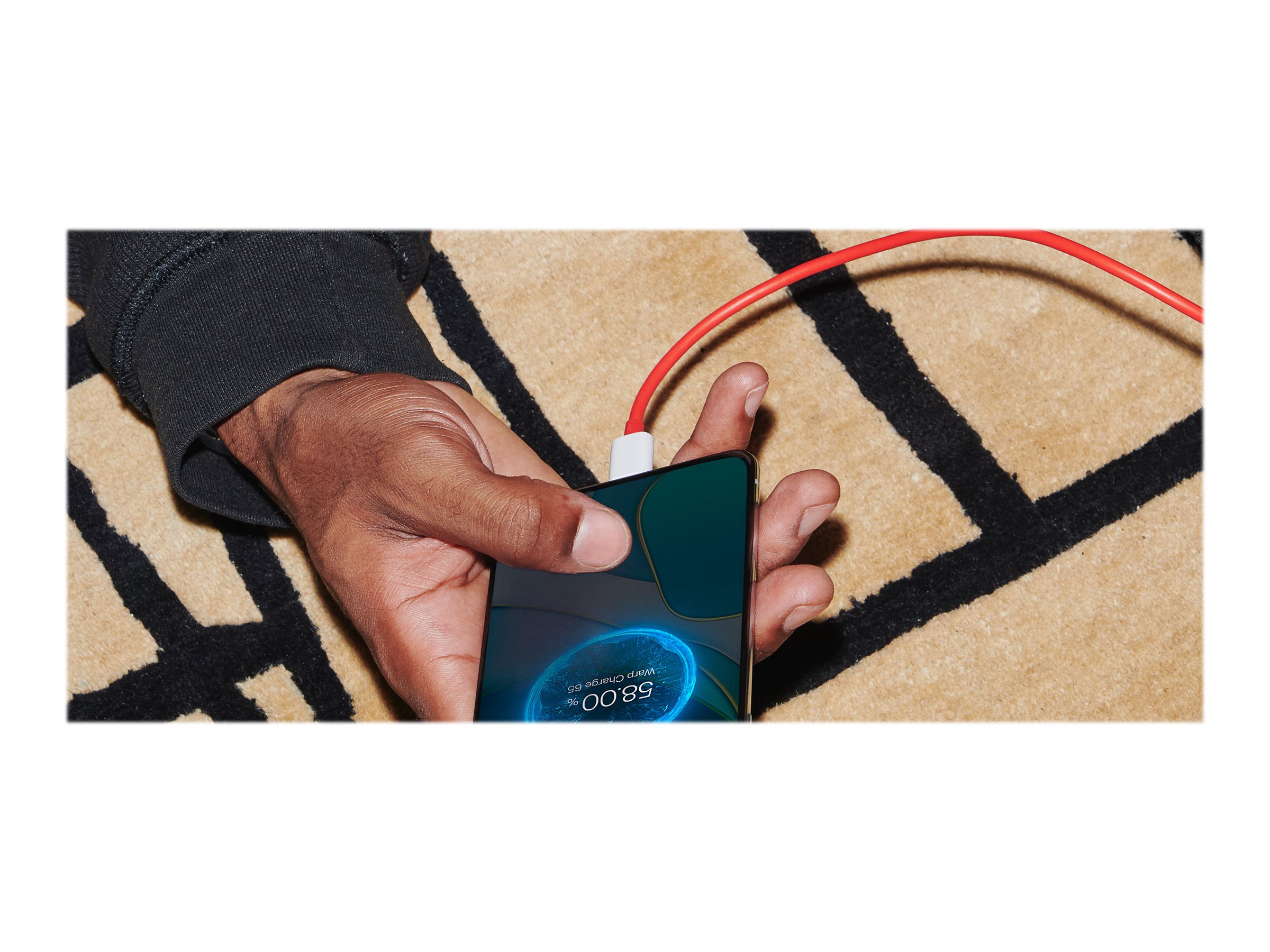 OnePlus Warp Charge USB-C Kabel 1.5 m Rot