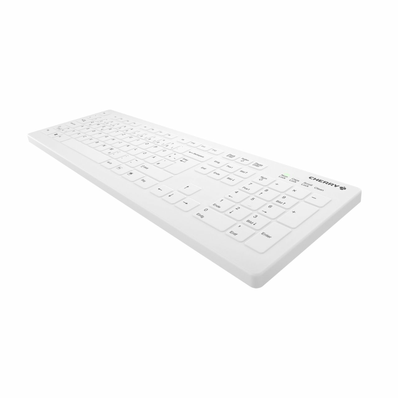 Active Key MTA AK-C8112F Kabellose Tastatur RF Wireless DE-Layout Weiß