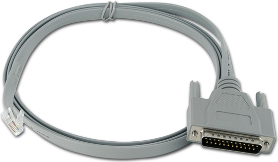 Vertiv Cyclades CAB0025 Serielles RS-232-Kabel 1,8 m Grau