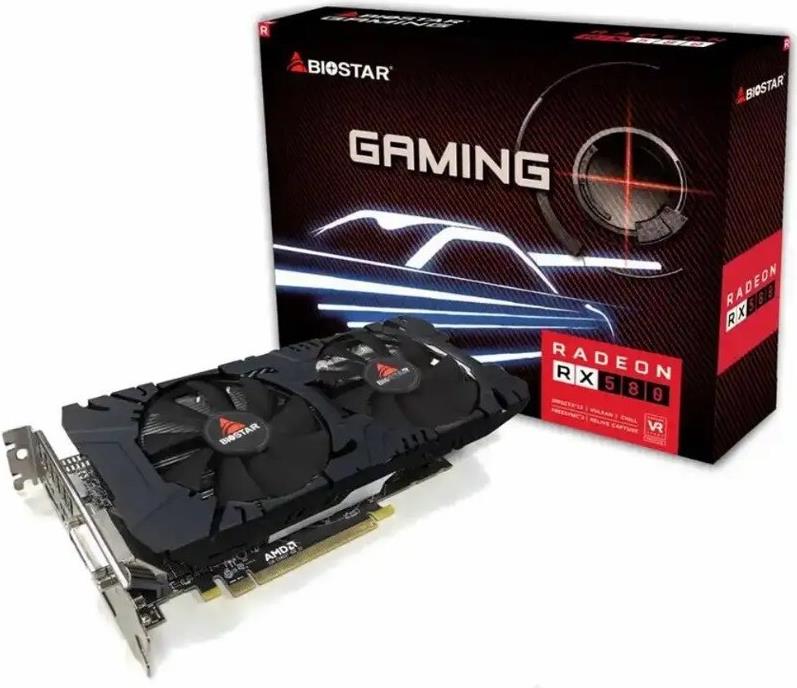 Grafikkarte BIOSTAR Radeon RX 580 8GB GDDR5 (VA5815TQ82) (VA5815TQ82)