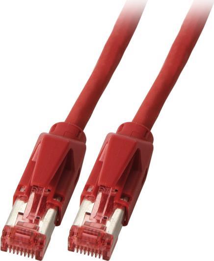 EFB-Elektronik RJ45 Patchkabel Cat.6A S/FTP FR HF Kerpen F6-90 TM21 rot 2m Hersteller: EFB Elektronik (K8210RT.2)