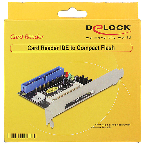 Delock IDE to Compact Flash CardReader