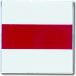 Busch Jaeger 1573 CN-84 Rot - Weiß (1582-0-0350)